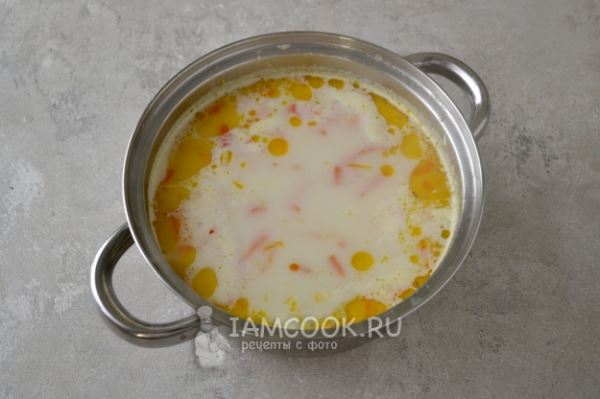 Сырный суп с крапивой