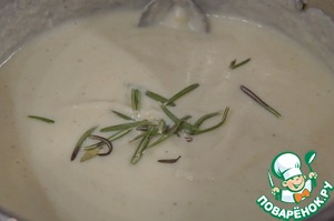Суп-пюре из цветной капусты с сельдереем